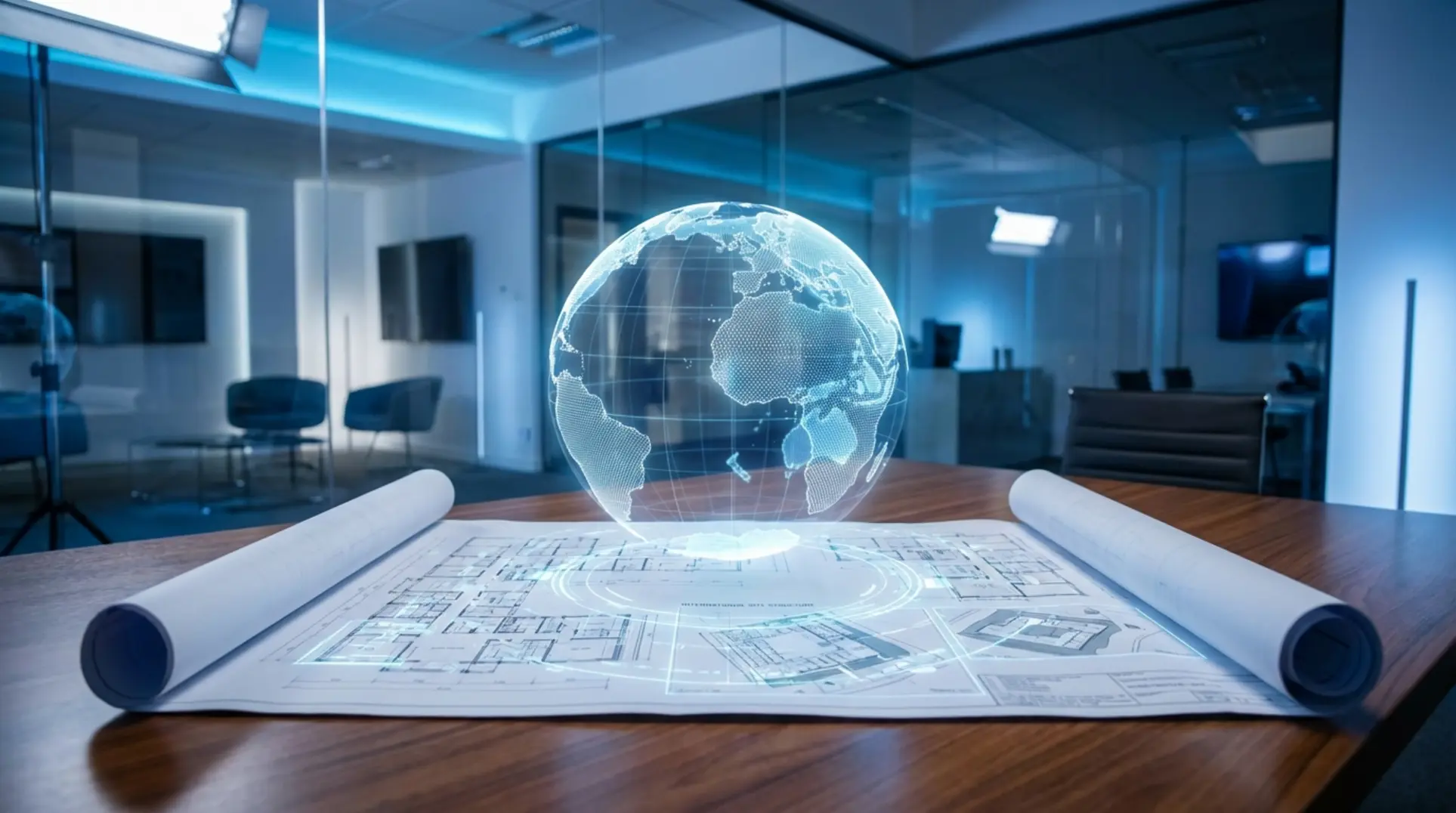 Digital holographic globe representing common multilingual SEO mistakes and international site architecture fixes.